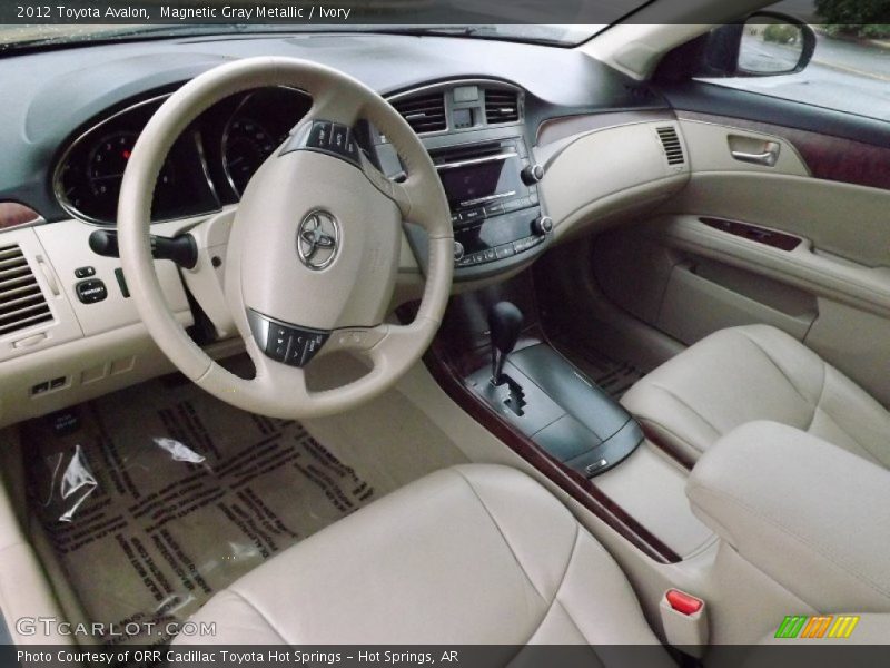Magnetic Gray Metallic / Ivory 2012 Toyota Avalon