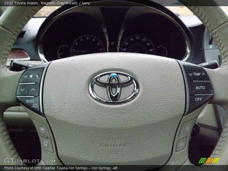 Magnetic Gray Metallic / Ivory 2012 Toyota Avalon