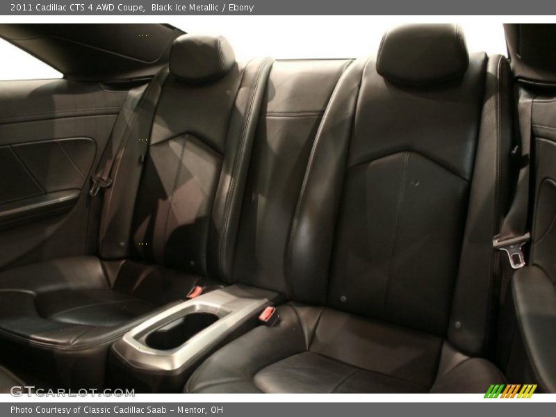 Black Ice Metallic / Ebony 2011 Cadillac CTS 4 AWD Coupe
