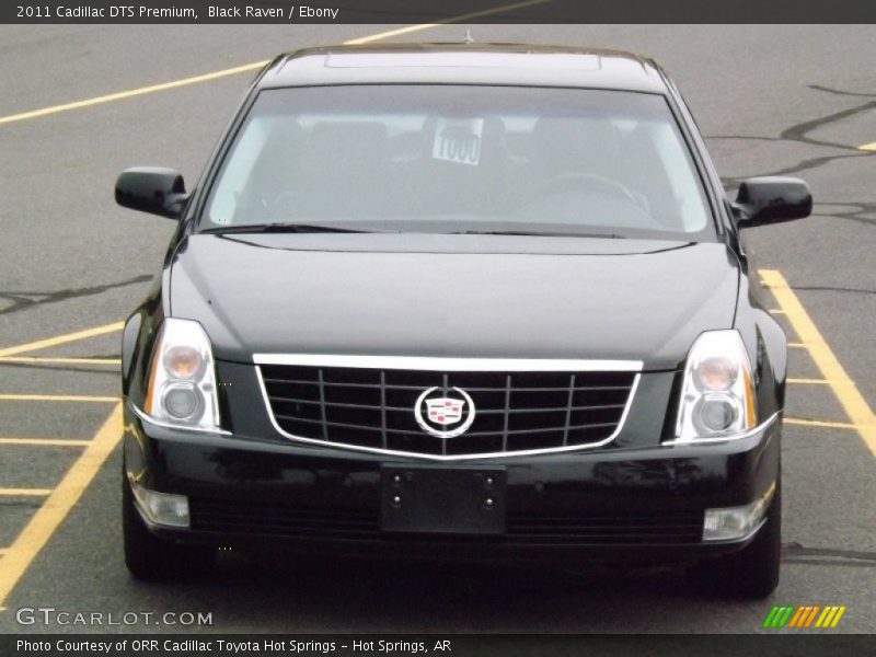 Black Raven / Ebony 2011 Cadillac DTS Premium