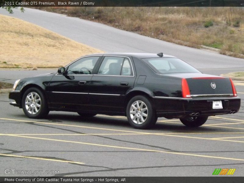Black Raven / Ebony 2011 Cadillac DTS Premium