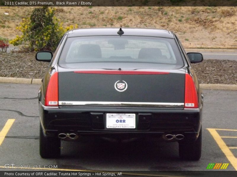 Black Raven / Ebony 2011 Cadillac DTS Premium