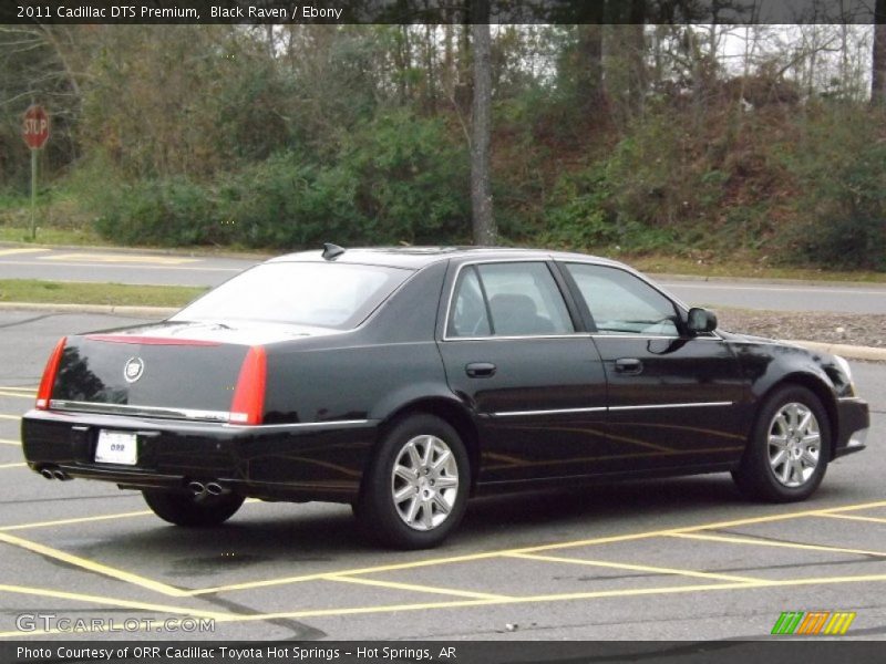 Black Raven / Ebony 2011 Cadillac DTS Premium