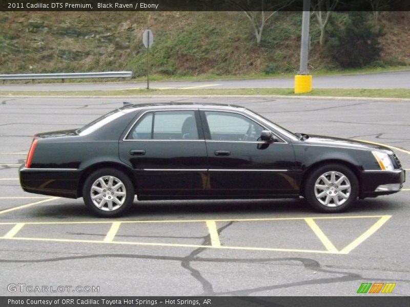 Black Raven / Ebony 2011 Cadillac DTS Premium