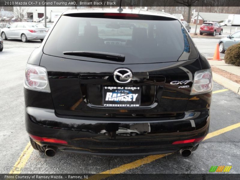 Brilliant Black / Black 2010 Mazda CX-7 s Grand Touring AWD