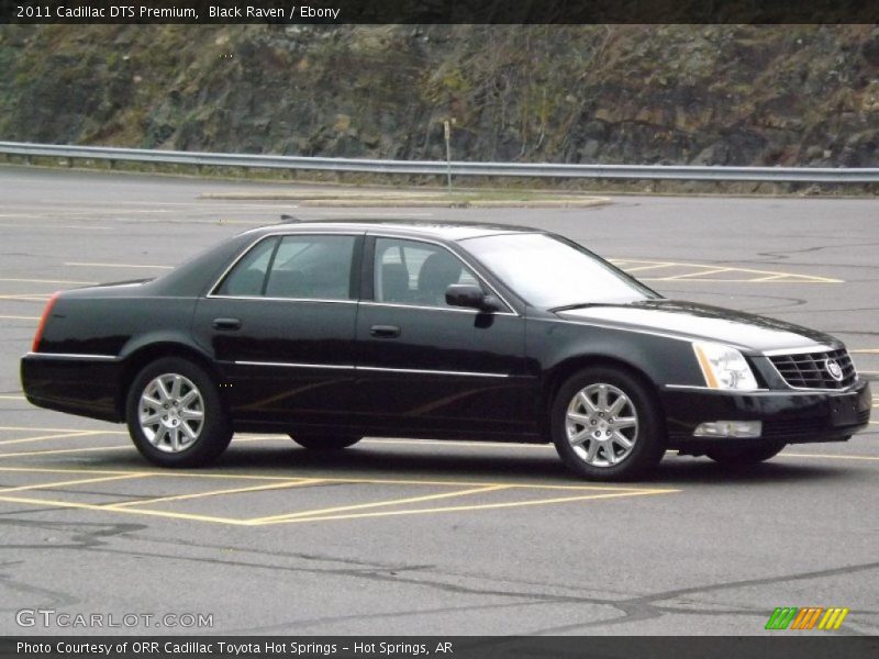 Black Raven / Ebony 2011 Cadillac DTS Premium