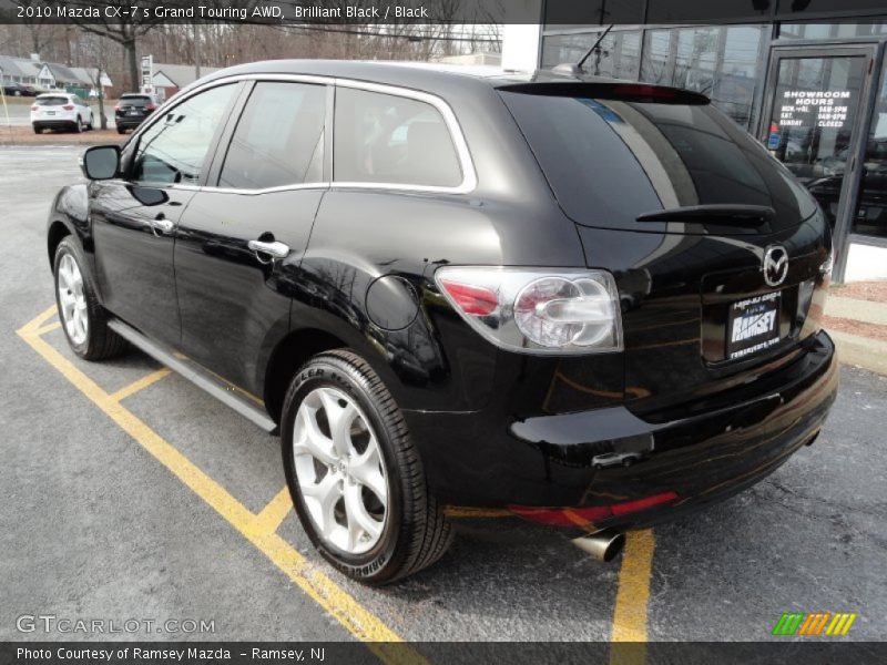 Brilliant Black / Black 2010 Mazda CX-7 s Grand Touring AWD