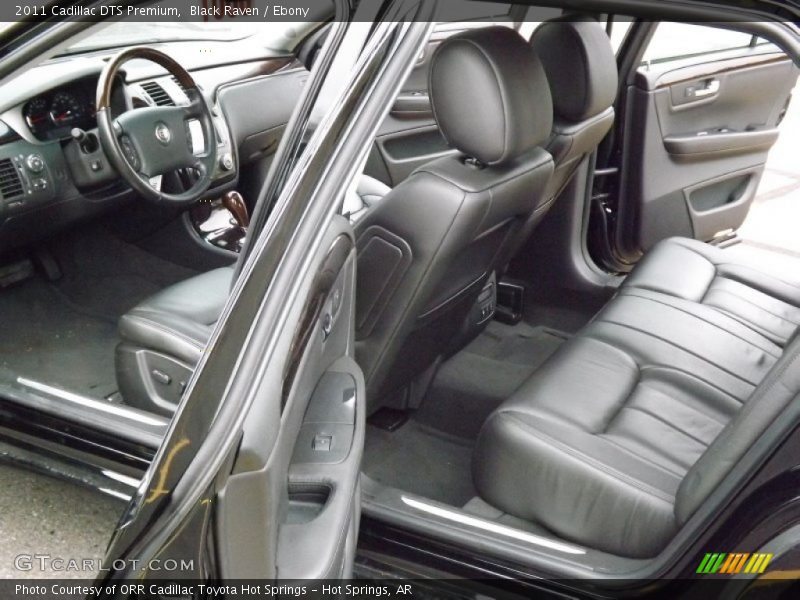 Rear Seat of 2011 DTS Premium