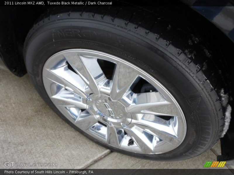 Tuxedo Black Metallic / Dark Charcoal 2011 Lincoln MKZ AWD