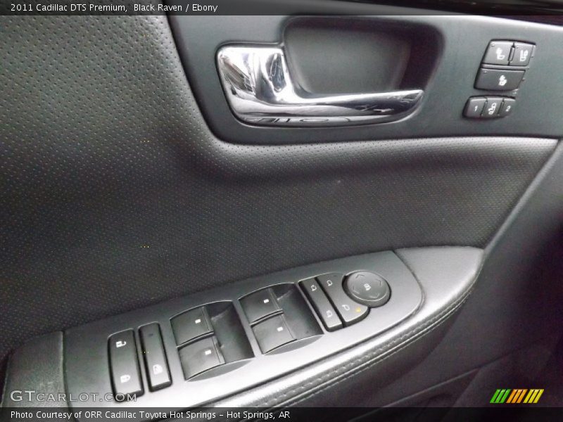 Black Raven / Ebony 2011 Cadillac DTS Premium