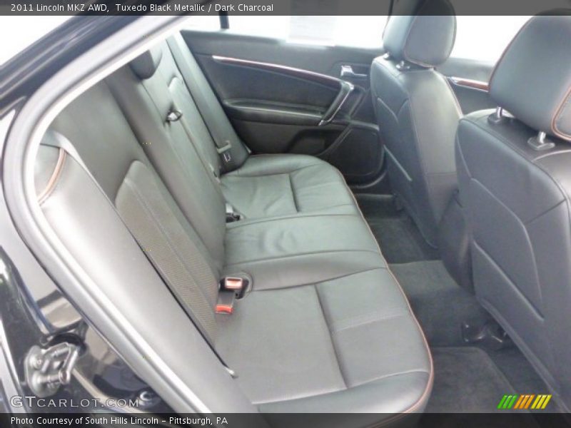 Tuxedo Black Metallic / Dark Charcoal 2011 Lincoln MKZ AWD