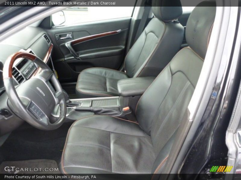 Tuxedo Black Metallic / Dark Charcoal 2011 Lincoln MKZ AWD