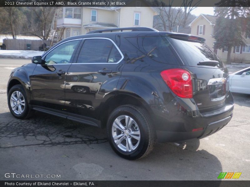 Black Granite Metallic / Jet Black 2013 Chevrolet Equinox LT AWD