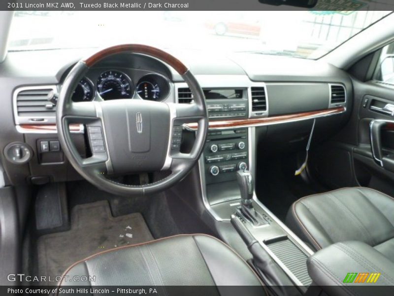 Tuxedo Black Metallic / Dark Charcoal 2011 Lincoln MKZ AWD