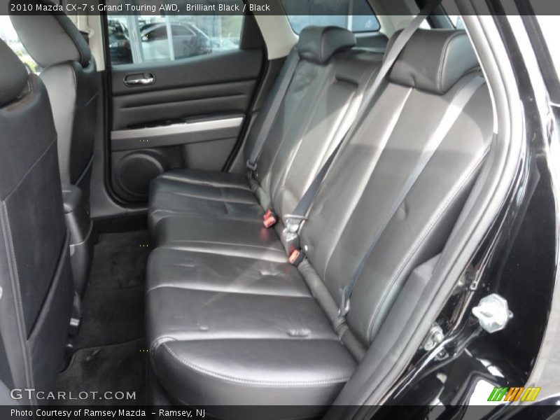 Rear Seat of 2010 CX-7 s Grand Touring AWD