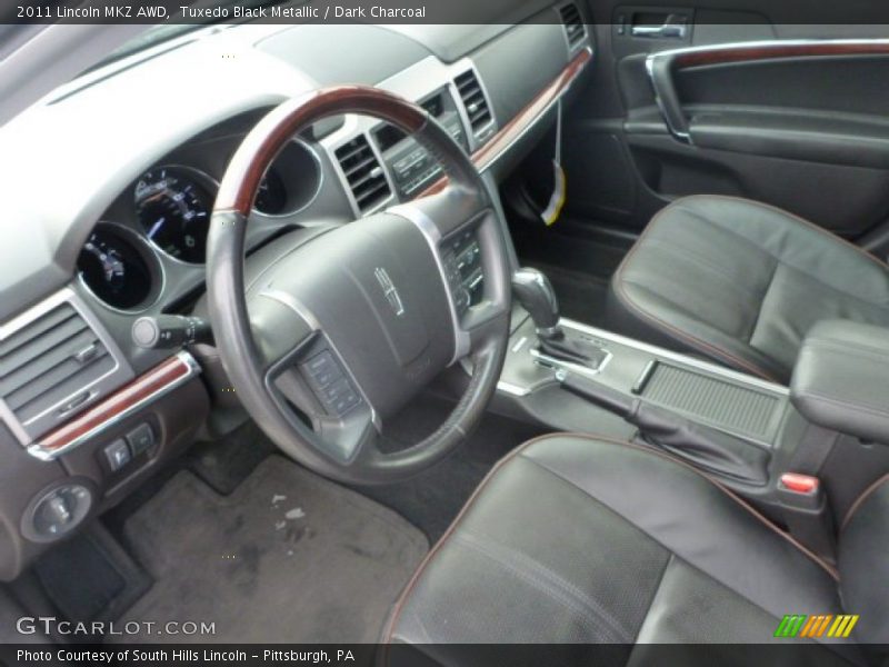 Tuxedo Black Metallic / Dark Charcoal 2011 Lincoln MKZ AWD