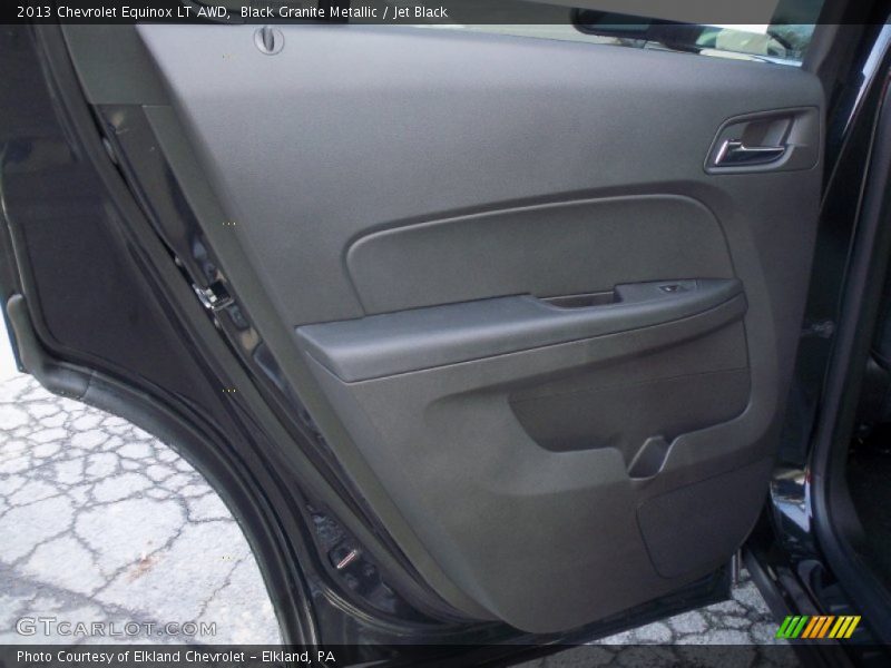 Black Granite Metallic / Jet Black 2013 Chevrolet Equinox LT AWD