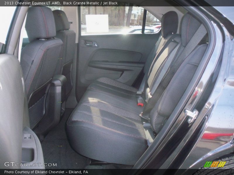 Black Granite Metallic / Jet Black 2013 Chevrolet Equinox LT AWD