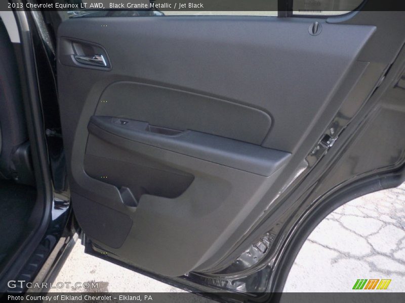 Black Granite Metallic / Jet Black 2013 Chevrolet Equinox LT AWD