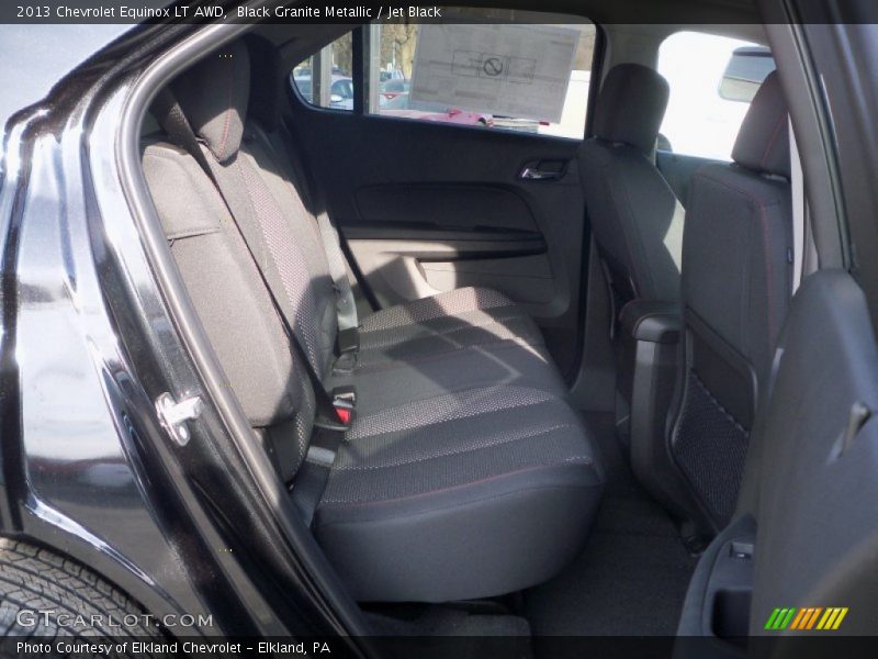 Black Granite Metallic / Jet Black 2013 Chevrolet Equinox LT AWD