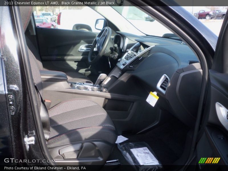 Black Granite Metallic / Jet Black 2013 Chevrolet Equinox LT AWD