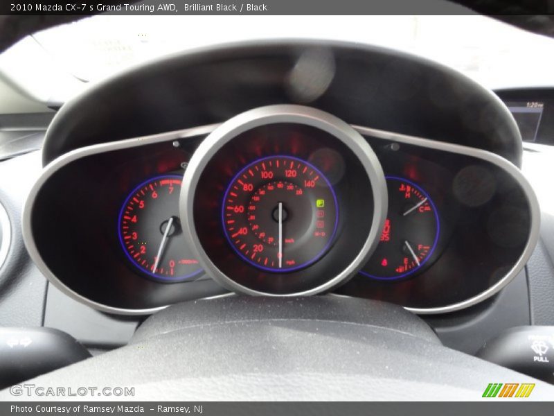 Brilliant Black / Black 2010 Mazda CX-7 s Grand Touring AWD