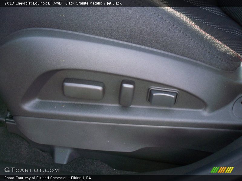 Black Granite Metallic / Jet Black 2013 Chevrolet Equinox LT AWD