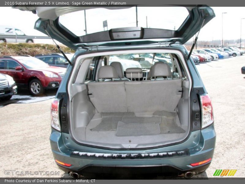 Sage Green Metallic / Platinum 2010 Subaru Forester 2.5 X Limited