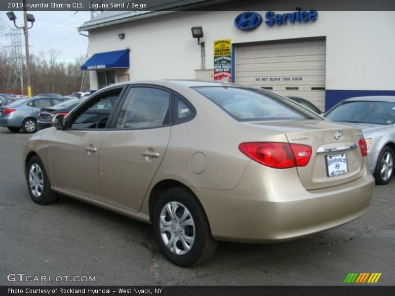 Laguna Sand / Beige 2010 Hyundai Elantra GLS