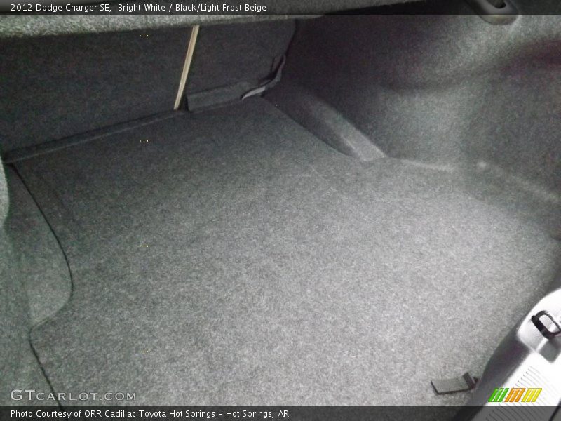  2012 Charger SE Trunk
