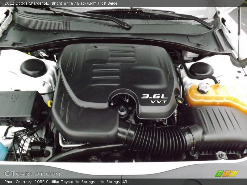  2012 Charger SE Engine - 3.6 Liter DOHC 24-Valve Pentastar V6