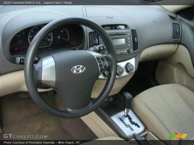 Laguna Sand / Beige 2010 Hyundai Elantra GLS