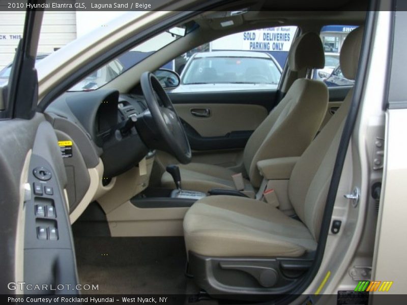 Laguna Sand / Beige 2010 Hyundai Elantra GLS