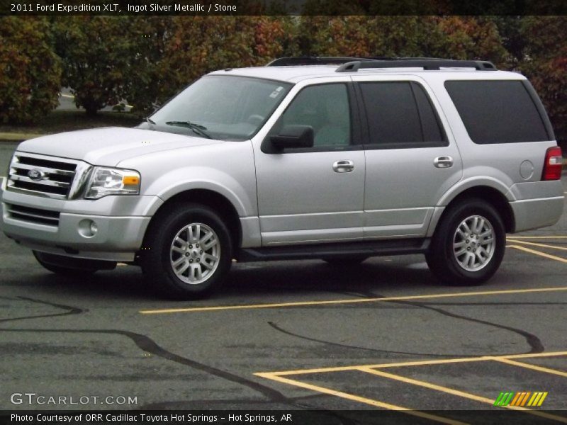 Ingot Silver Metallic / Stone 2011 Ford Expedition XLT
