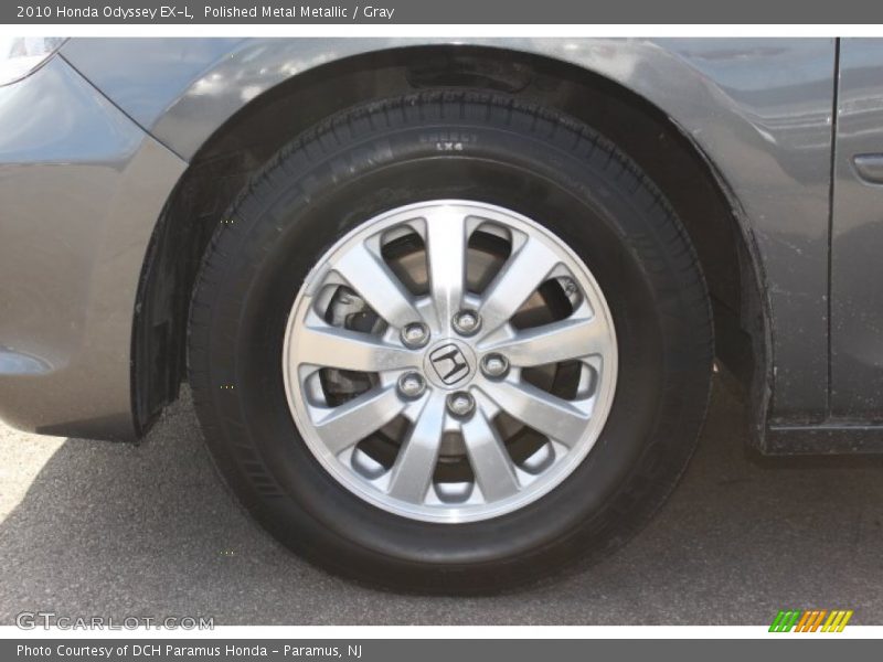 Polished Metal Metallic / Gray 2010 Honda Odyssey EX-L