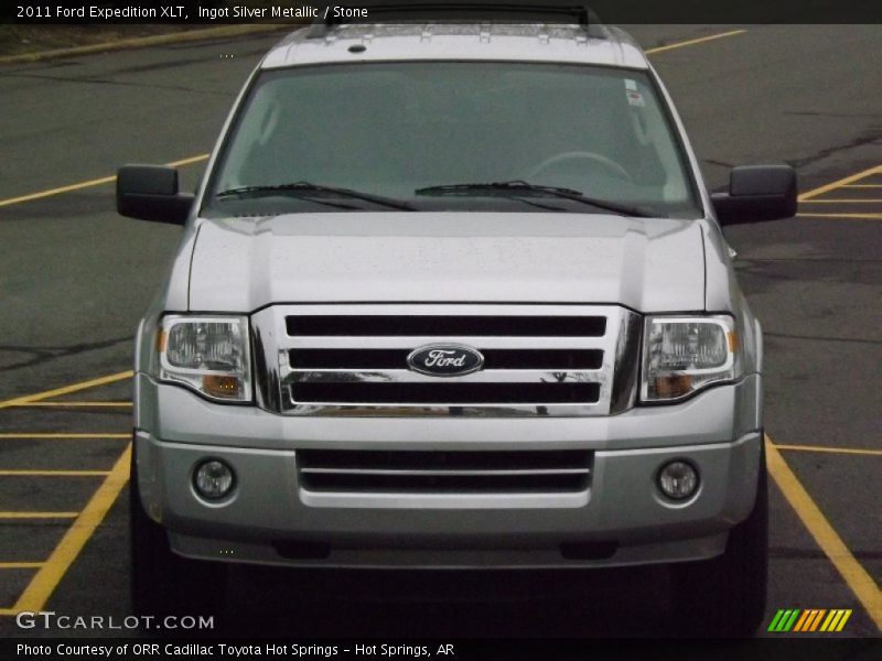 Ingot Silver Metallic / Stone 2011 Ford Expedition XLT