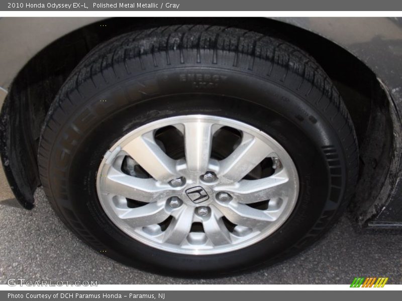 Polished Metal Metallic / Gray 2010 Honda Odyssey EX-L