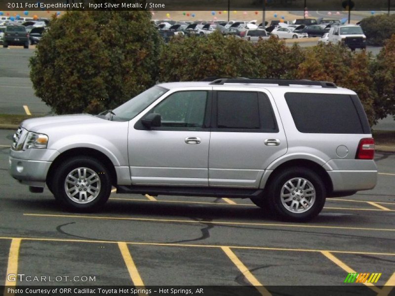 Ingot Silver Metallic / Stone 2011 Ford Expedition XLT