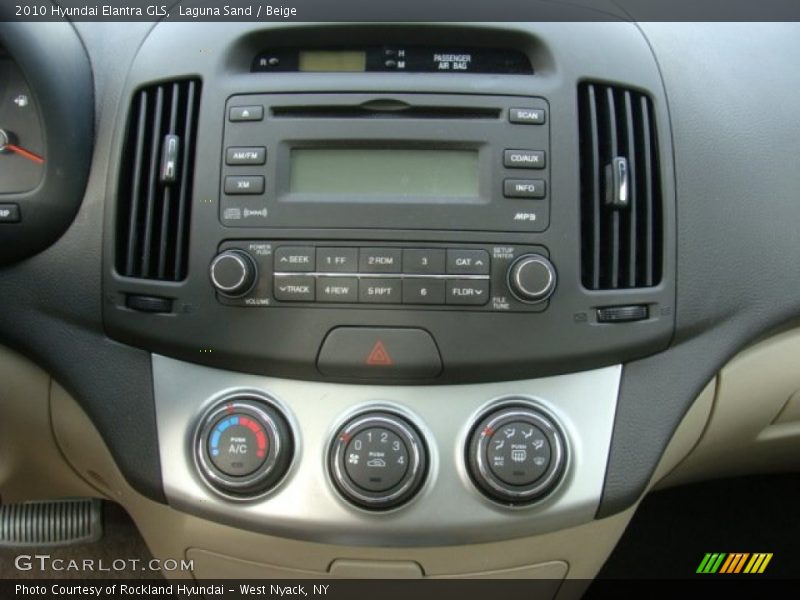 Laguna Sand / Beige 2010 Hyundai Elantra GLS