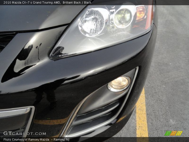 Brilliant Black / Black 2010 Mazda CX-7 s Grand Touring AWD