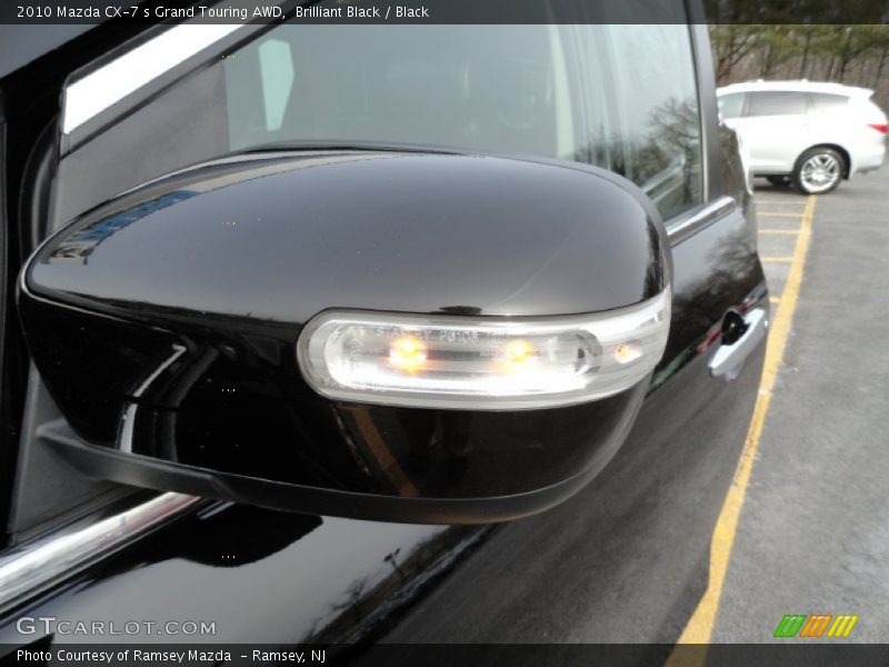 Brilliant Black / Black 2010 Mazda CX-7 s Grand Touring AWD