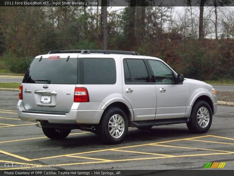 Ingot Silver Metallic / Stone 2011 Ford Expedition XLT