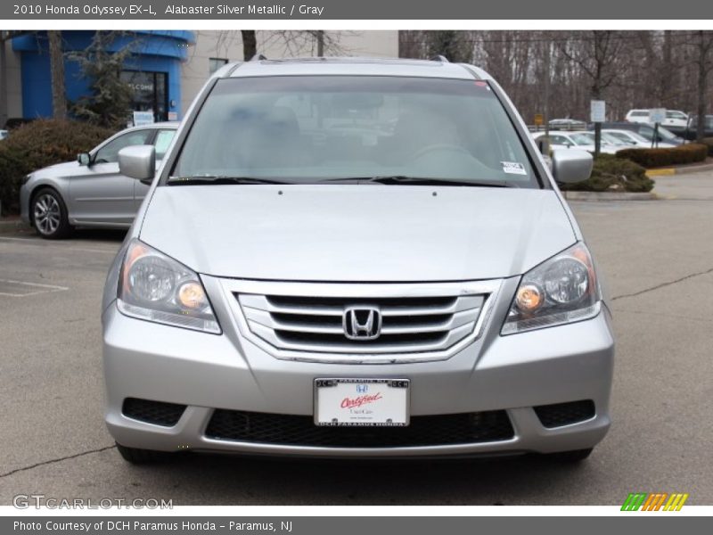Alabaster Silver Metallic / Gray 2010 Honda Odyssey EX-L