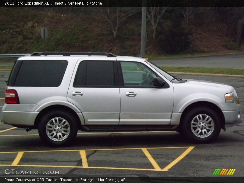 Ingot Silver Metallic / Stone 2011 Ford Expedition XLT