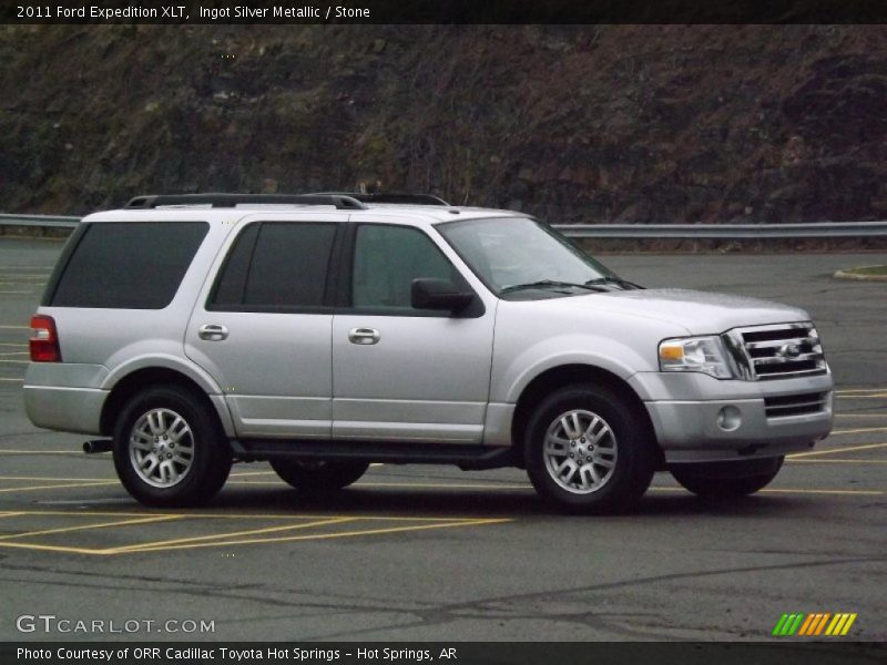 Ingot Silver Metallic / Stone 2011 Ford Expedition XLT