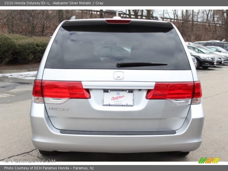 Alabaster Silver Metallic / Gray 2010 Honda Odyssey EX-L
