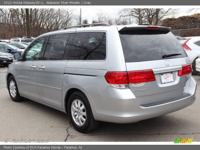 Alabaster Silver Metallic / Gray 2010 Honda Odyssey EX-L