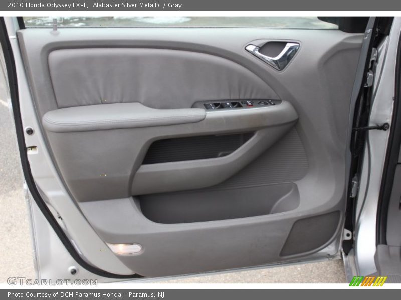 Alabaster Silver Metallic / Gray 2010 Honda Odyssey EX-L