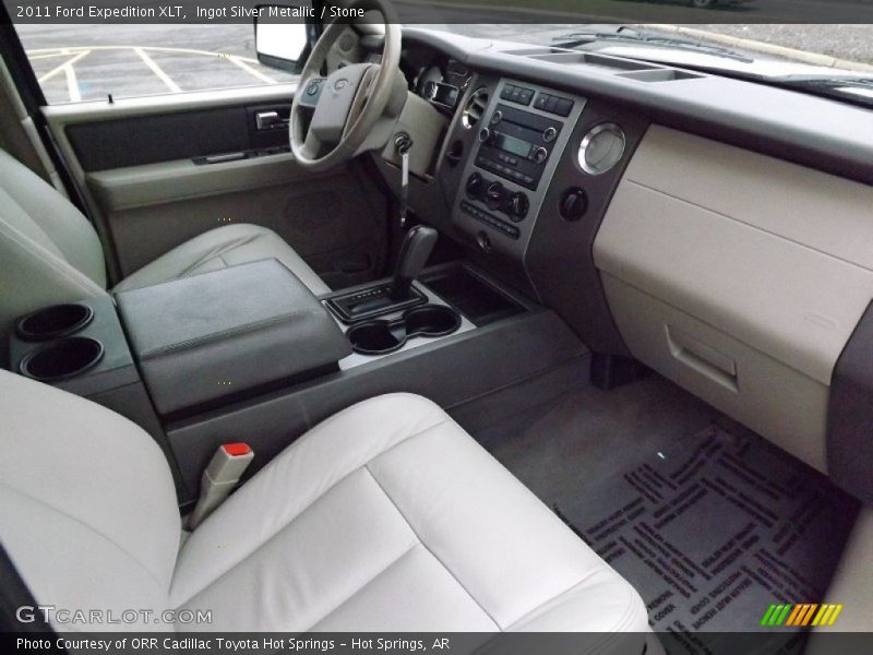 Ingot Silver Metallic / Stone 2011 Ford Expedition XLT