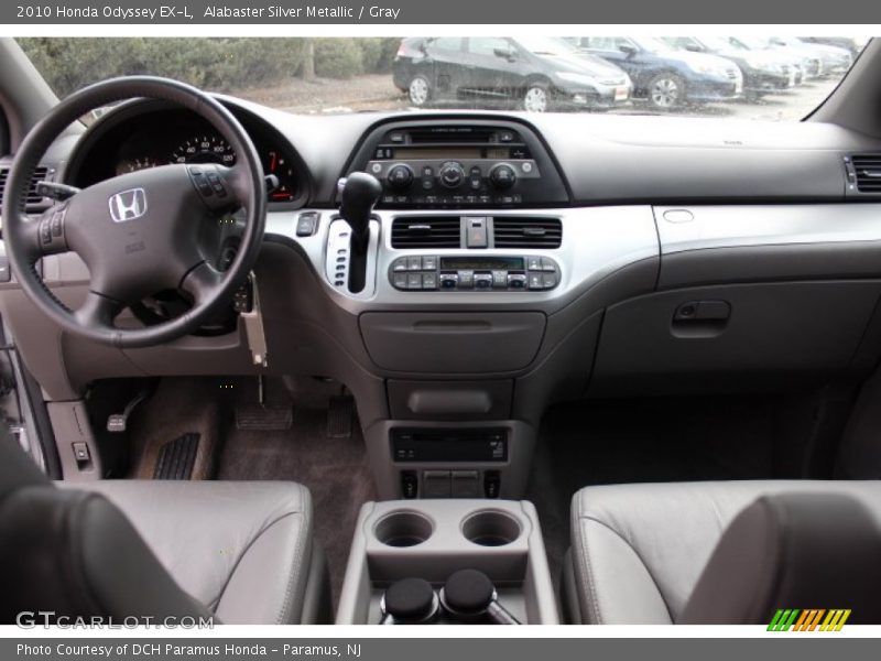 Alabaster Silver Metallic / Gray 2010 Honda Odyssey EX-L